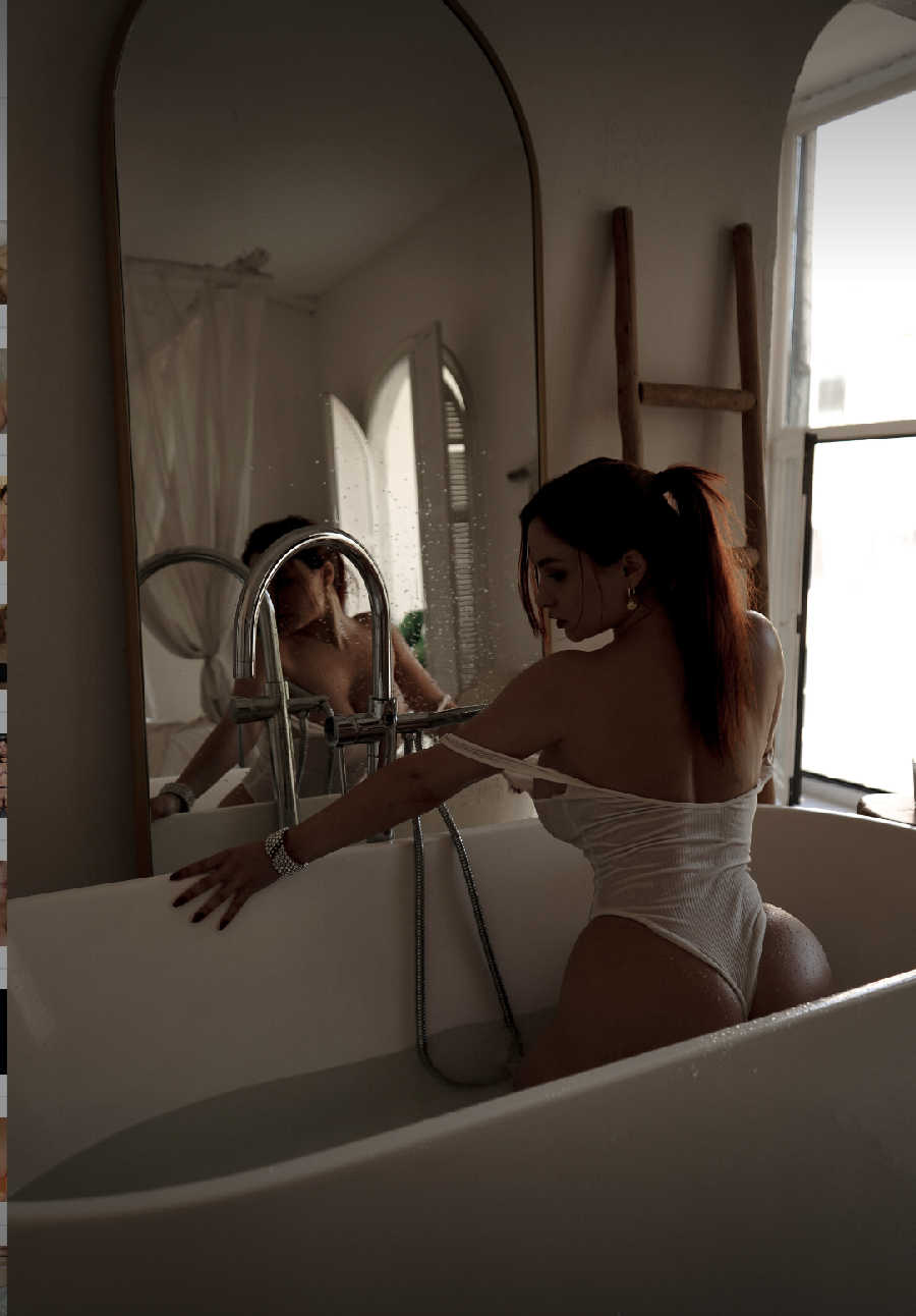 A playful frame from Miranda Faith nude — online in Gaborone