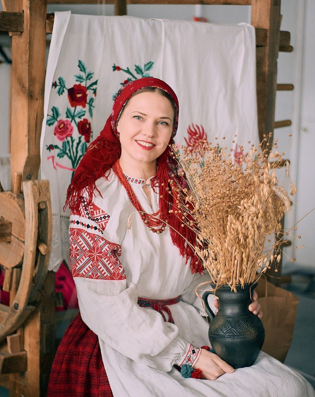 Women in Slavic costumes in Gaborone