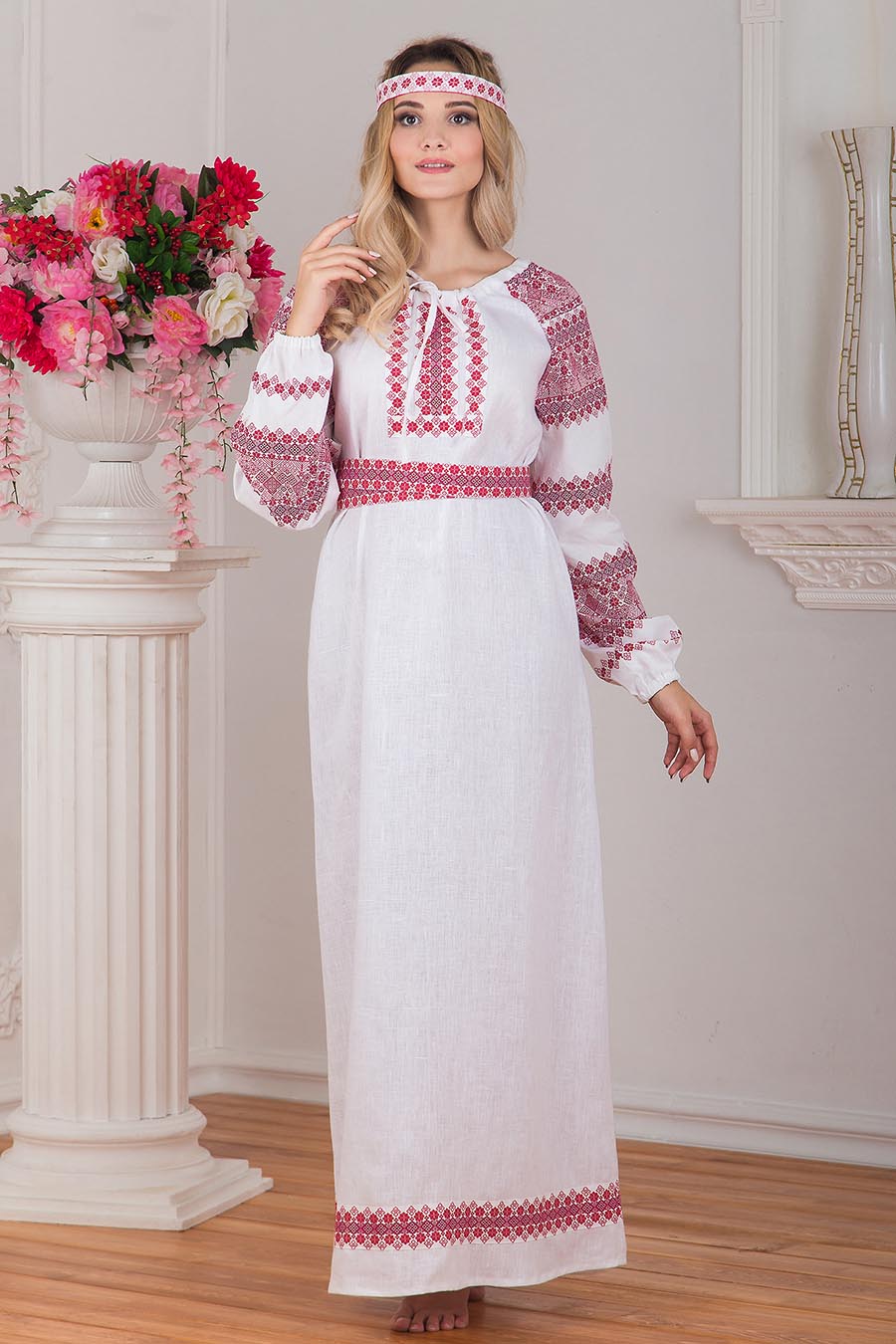 Women in Slavic costumes in Gaborone