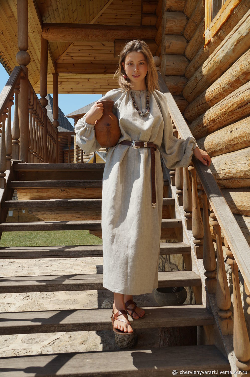 Girls in Slavic costumes in Gaborone